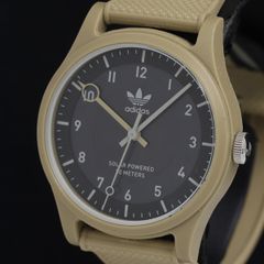 adidas ソーラーパワー 腕時計 本体 ベージュ - メルカリ