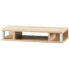 完成品 AS-60CT-NA ナチュラル 幅59cm 26型 高さ10.5cm 【正規品】ちょい足しラック テレビ台 朝日木材加工