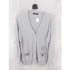 ◇ NEWYORKER ニューヨーカー 長袖 ニット カーディガン サイズM グレー系 レディース  【1000027853596】