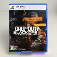 【中古美品】 PlayStation5 PS5 プレイステーション5 プレステ5 ソフト コール オブ デューティ ブラックオプス 6 -PS5 [CERO区分_Z / 18歳以上対象] 【026-250519-mh-22-fuz】