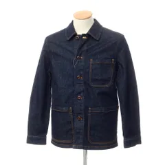 ブランド品専門 siviglia denim カバーオール デニムジャケット 濃紺