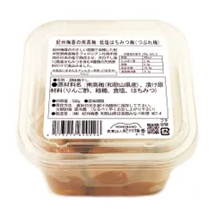 【国産 はちみつ梅 無添加 梅干し】紀州梅香の訳あり つぶれ梅 低塩6% 500g (化学調味料 無添加食品)のサムネイル