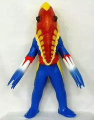 メトロン星人　ソフビ　座り夕焼けバージョン　色ハゲあり　1/6サイズ メトロン星人 ソフビ 座り夕焼けバージョン 色ハゲあり 1/6