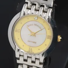 値下げ！極美品・ロイヤルモントレス QZ ゴールド文字盤 レディース