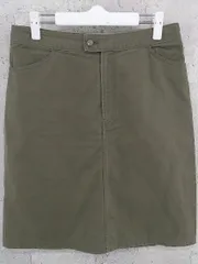 ◇ EASTBOY イーストボーイ 膝丈 台形 スカート 13 カーキ * 1002800208913 【中古】 【1002800208913】