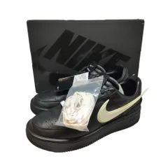 NIKE ナイキ x AMBUSH アンブッシュ Air Force 1 Low Black スニーカー DV3464 001 26cm ブラック/ホワイト