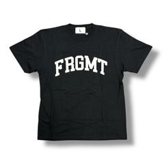FRAGMENT 23AW UNIVERSITY FRGMT UNV Tee ユニバーシティ Tシャツ カレッジロゴ 半袖Tシャツ カットソー フラグメント FRGMT-T4 ブラック L 89741A7