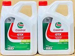 ☆【訳あり】カストロール･GTX 10W30 SL/CF 4L ポリ缶 ２缶セット
