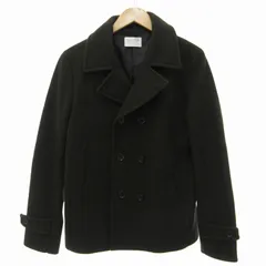ユナイテッドアローズ A DAY IN THE LIFE UNITED ARROWS ピーコート Pコート ジャケット ミドル ダブル 8B L 深緑 ダークグリーン /TZ 0814 ■GY99のサムネイル