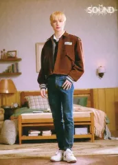 【中古】キャラカード ヒョンジン(Stray Kids)/縦・背景ベッド・全身 ランダムトレーディングカード 「THE SOUND」 リリース記念グッズ