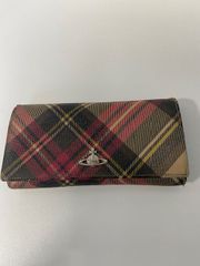 ヴィヴィアンウエストウッド チェック柄 長財布