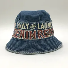 ✨希少✨ KAPITAL バケットハット ランドリーハット 帽子 HAT デニム KAPITAL - 11.5ozデニム ランドリーHAT（加工） - BLUE NEON