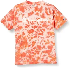 【新品】Champion(チャンピオン) 吸汗速乾 半袖Tシャツ メンズ ショートスリーブTシャツ ダルオレンジ C3TS318-452