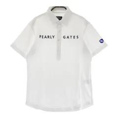 サイズ：4 PEARLY GATES パーリーゲイツ  半袖ポロシャツ  ホワイト系 [240101442215] ゴルフウェア メンズ ストスト
