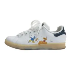 アディダスオリジナルス adidas originals × ディズニー スタンスミス スニーカー GW9540 23.5cm ホワイト 250819E 靴