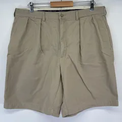 古着 ポロ・ラルフローレン POLO RALPH LAUREN ショートパンツ ポロチノ ハーフ 半ズボン 短パン TYLER SHORT w38  ベージュ系 メンズ