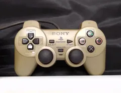 T【HY】【中古】【動作品】SONY ソニー プレイステーション PS1 PS2 純正 アナログ コントローラー SCPH-1200 グレー[送料無料(一部地域を除く)]HY002