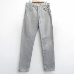 W32/古着 リーバイス Levis 505 メンズ 90s コットン グレー デニム spe 25sep06 中古 ボトムス ジーパン Gパン ロング パンツ