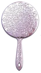 Ｙ－１３ ヤマムラ メッキハンドミラー ピンク