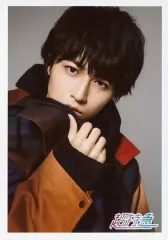 【中古】生写真(男性) 超特急/タカシ(松尾太陽)/バストアップ・衣装茶色・黒・右手ジャケット・背景グレー/「BULLET TRAIN ARENA TOUR 2017-2018 the end for beginning」生写真セット 第33弾