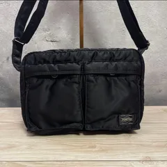 ✨美品 ポーター タンカー 2層式 ショルダーバッグ ブラック✨