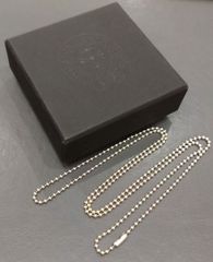 ★2056 綺麗！ Chrome Hearts クロムハーツ SV925 ボールチェーン シルバー ネックレス 30インチ