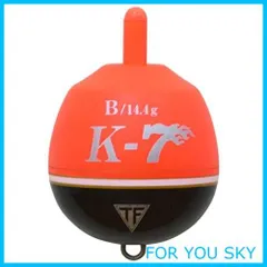 【特価商品】釣研(TSURIKEN) ウキ K-7 スカーレット B