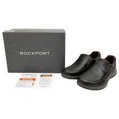 ◆◆ROCKPORT ウォーキングシューズ ベアコブパーク スリップ オン H79873 メンズ ブラウン