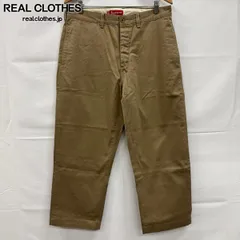 Supreme ベージュ チノパン 32 used 中古・古着通販】SUPREME (シュプリーム) チノパン ベージュ