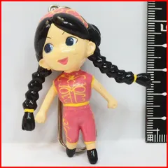 セガ SEGA バーチャファイター3 Lau Chan ラウ・チェン キーホルダー ぬいぐるみ フィギュア 非売品 1996 美品 昭和 レトロ  10㎝ - ゲームキャラクター