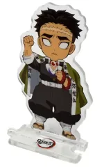 【中古】アクリルスタンド・アクリルパネル 悲鳴嶼行冥(右手挙げ) 「鬼滅の刃 キャラクター絵巻カフェ in ufotable Cafe 繋がるランダムアクリルスタンド 第五期」