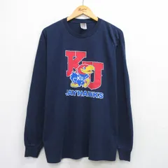スタジアム カンザスジェイホークス プルオーバー パーカー 刺繍 カレッジ 2025年最新カンザスジェイホークスの人気アイテム - メルカリ