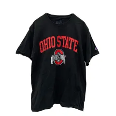 Champion 半袖 プリント Tシャツ M ブラック 古着卸 アメリカ仕入 a707-5398