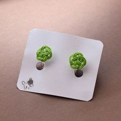 梅結びのイヤリング（小）