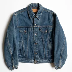 【雰囲気抜群/80s】 LEVI'S 【 70506-0317/ブランケット付き デニムジャケット 】40 リーバイス アメリカ製 80年代 25090890