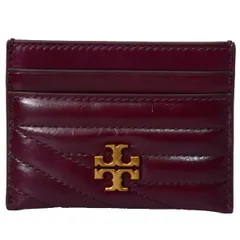 トリーバーチ カードケース TORY BURCH レザー キラ シェブロン グレイズド ロゴ キルティング カードケース 名刺入れ 定期入れ パスケース フィグ 84015