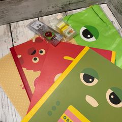 가챠핀 & 무크 문구 기타 세트