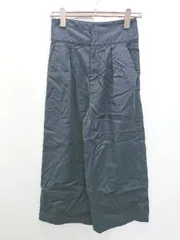 ◇ BEAUTY&YOUTH ビューティ&ユース UNITED ARROWS ハイウエスト ワイド パンツ サイズS ネイビー レディース P  【1406180055370】