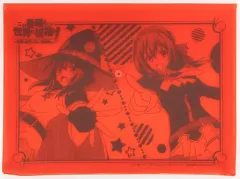 【中古】雑貨 [単品] めぐみん＆ゆんゆん A4クリアクラッチバッグ 「PS4/PS Vita この素晴らしい世界に祝福を! ～希望の迷宮と集いし冒険者たち アニメイト限定セット」 同梱特典