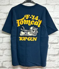 ◾️AVIREX F-14 サガラ トムキャット 刺繍Tシャツ TOP GUN モチーフ Mサイズ Lサイズ【783-4934036】