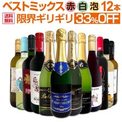 第74弾！この価格でこの内容は絶対オススメ！限界ギリギリまで良いワインを詰め込んだ超厳選のベストミックス赤白泡など12本