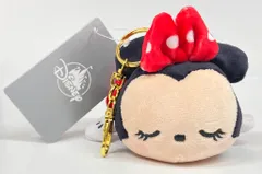 ディズニーストア プラッシュキーチェーン KORO KORO STYLE ミニー(目閉じ・寝そべり)