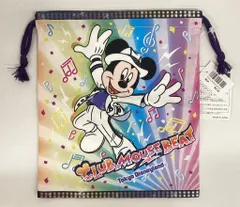 東京ディズニーランド 巾着 ミッキー/CLUB MOUSE BEAT 2021