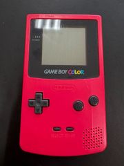 【EL5】ゲームボーイカラー 本体 動作確認済み レッド 赤 CGB-001　FJ9820