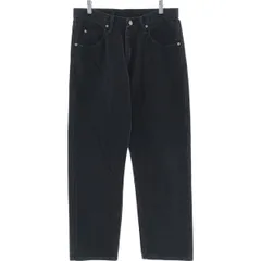 古着 ラングラー Wrangler REGULAR FIT ブラックデニム ストレートデニムパンツ メンズw33相当/eaa417072