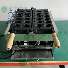 業務用ミニたい焼き器　3連　30匹　LPガス　屋台　祭り　店舗用 業務用ミニたい焼き器 3連 30匹 LPガス 屋台 祭り 店舗用