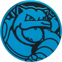 【中古】サプライ [単品] カメックス(左向き/青) ポケモンコイン 「ポケモンカードゲーム スカーレット＆バイオレット スペシャルデッキセットex フシギバナ・リザードン・カメックス」 同梱品