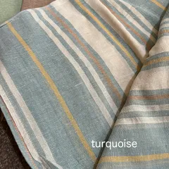 ■インテリア■ファブリック　マルチクロス　ボーダー  145*225　＊CHERYL＊のサムネイル