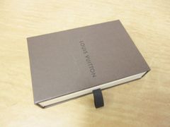 LOUIS VUITTON ルイヴィトン 空箱&布袋セット 長方形 小さめ ブラウン