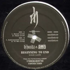 米12” DJ Honda & PMD Beginning To End DHRD0006 DJ Honda Recordings /00250